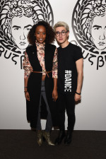 LONDON, ENGLAND - MAY 19:  Lucas Cruz Bueno and Annaliese Dayes (L) pose during the Cruz Bueno Fashion Show Season 2016 on May 19, 2016 in London, England.  (Photo by David M. Benett/Dave Benett/Getty Images for Cruz Bueno Ltd.) *** Local Caption *** Lucas Cruz Bueno;Annaliese Dayes